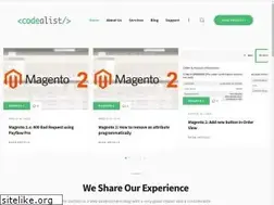 Sites similar to codealist.com