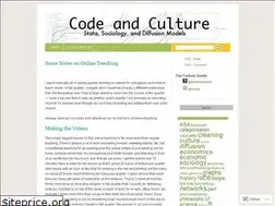 Sites similar to codeandculture.wordpress.com