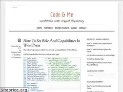 Sites similar to codeandme.net