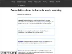 Sites similar to codeandtalk.com