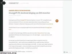 Sites similar to codearetoy.wordpress.com