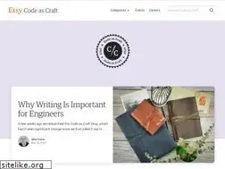 Sites similar to codeascraft.com