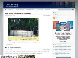 Sites similar to codeattorney.com