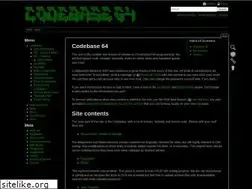 Sites similar to codebase64.org