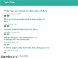 Sites similar to codebilby.com