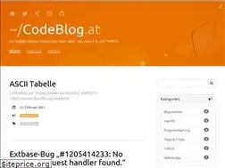 Sites similar to codeblog.at