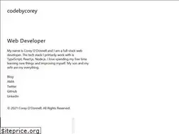 Sites similar to codebycorey.com