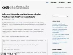 Sites similar to codecharismatic.com
