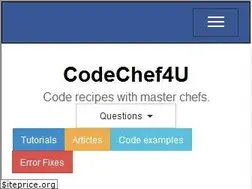 Sites similar to codechef4u.com