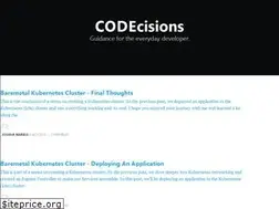 Sites similar to codecisions.com