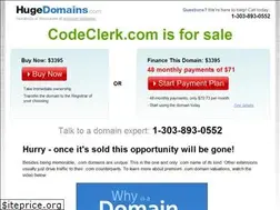 Sites similar to codeclerk.com