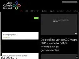 Sites similar to codeculturelediversiteit.com