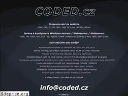 Sites similar to coded.cz