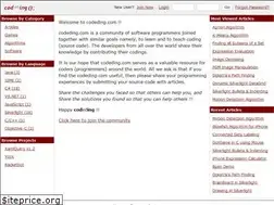 Sites similar to codeding.com