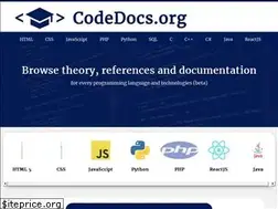 Sites similar to codedocs.org