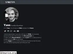Sites similar to codedotspectra.me