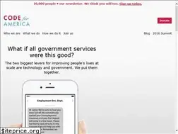 Sites similar to codeforamerica.org