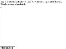 Sites similar to codeforartists.com