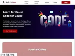 Sites similar to codeforcause.org