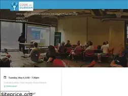 Sites similar to codefordurham.com