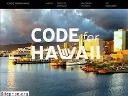 Sites similar to codeforhawaii.org