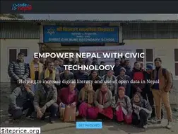 Sites similar to codefornepal.org