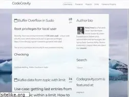 Sites similar to codegravity.com