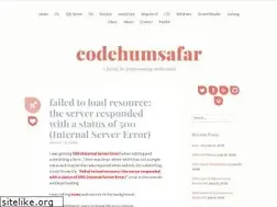 Sites similar to codehumsafar.wordpress.com