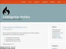 Sites similar to codeigniter.org.pl