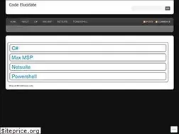 Sites similar to codelucidate.wordpress.com