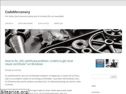 Sites similar to codemercenary.de