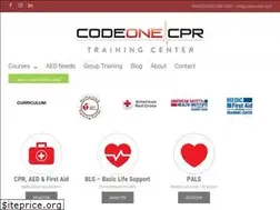 Sites similar to codeonecpr.com