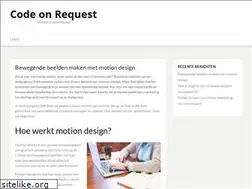 Sites similar to codeonrequest.nl