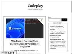 Sites similar to codeplay.co.in