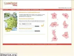 Sites similar to codepostalvilles.com