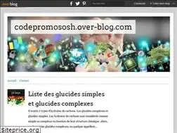 Sites similar to codepromososh.over-blog.com