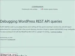 Sites similar to coderaaron.com