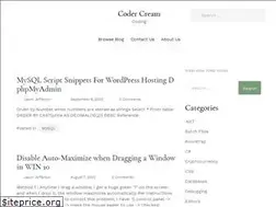 Sites similar to codercream.com