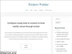 Sites similar to codersfolder.com