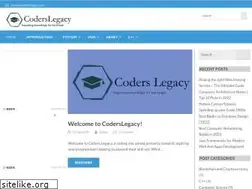 Sites similar to coderslegacy.com