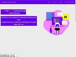 Sites similar to codersneverquit.in