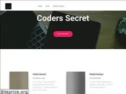 Sites similar to coderssecret.com