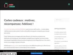 Sites similar to codes-cadeaux.fr