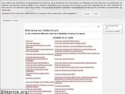 Sites similar to codes-et-lois.fr