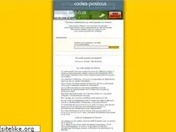 Sites similar to codes-postaux.org