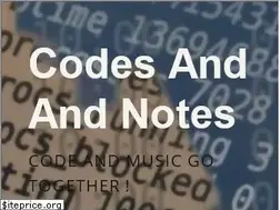 Sites similar to codesandnotes.be