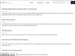 Sites similar to codesarray.com