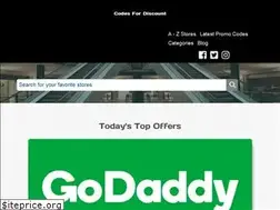 Sites similar to codesfordiscount.com