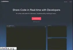Sites similar to codeshare.io