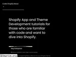 Sites similar to codeshopify.com